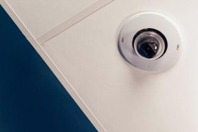 Close up of CCTV dome camera installed on ceiling - Securitas.jpg Close up of CCTV dome camera installed on ceiling - Securitas UK.jpg